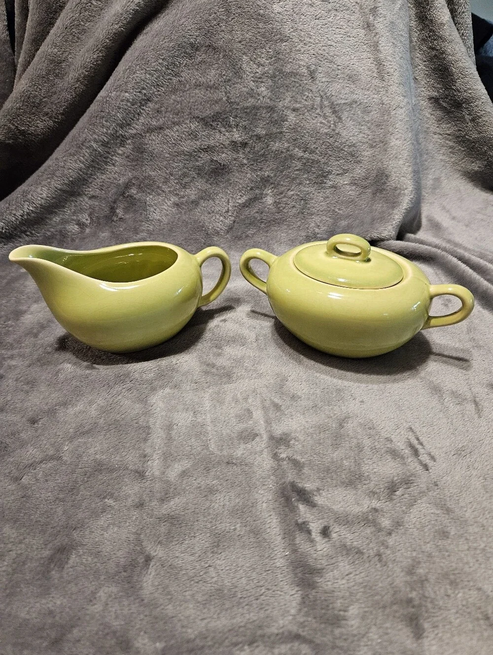 Vintage (mid century) cream & sugar set